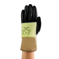 RĘKAWICE ROBOCZE ANSELL NITRASAFE 28-329 POWLEKANE NITRYLEM Z KEVLAREM BEZPIECZNA PRACA