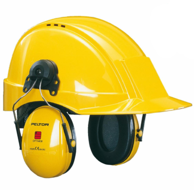NAUSZNIKI PRZECIWHAŁASOWE NAHEŁMOWE 3M PELTOR OPTIME I H510P3E-405-GU, ŻÓŁTE