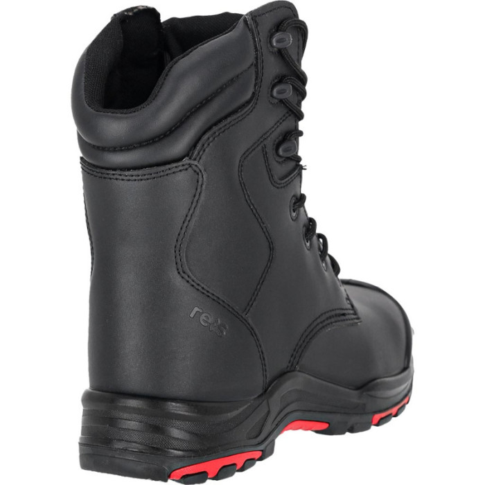 BUTY ROBOCZE REIS BCTHORN S1PS FO SR KOZAKI BEZ METALU CZARNO-CZERWONE