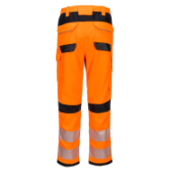 SPODNIE ROBOCZE PORTWEST FR414 TRUDNOPALNE HI-VIS POMARAŃCZOWO-CZARNE