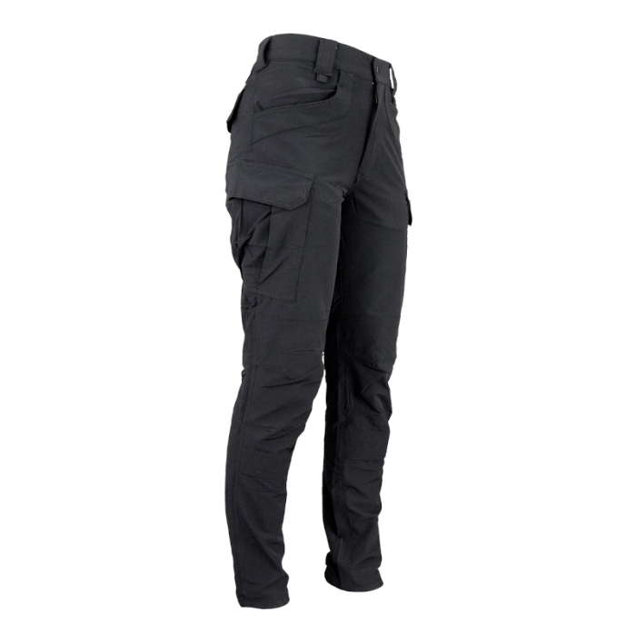 SPODNIE ROBOCZE URGENT 725 DO PASA OUTDOOR ELASTYCZNE 190g CZARNE