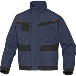 BLUZA ROBOCZA DELTA PLUS MACH2 CORPORATE MCVE2 GRANATOWO-CZARNA 9 KIESZENI ZAMEK POTRÓJNE SZWY S-3XL
