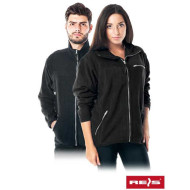 BLUZA ROBOCZA REIS POLAR-HONEY MAX POLAROWA CZARNA 4-8XL