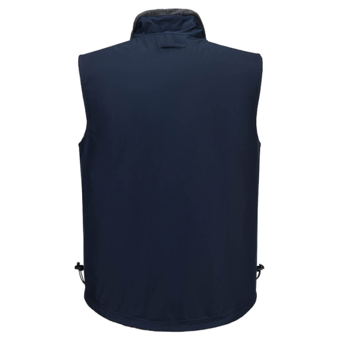 BEZRĘKAWNIK ROBOCZY PORTWEST RS S418 OCIEPLACZ DWUSTRONNY GRANATOWY