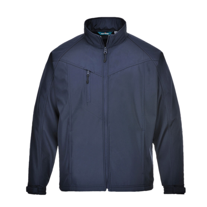 KURTKA ROBOCZA SOFTSHELL OREGON PORTWEST TK40 PRZECIWDESZCZOWA GRANATOWA