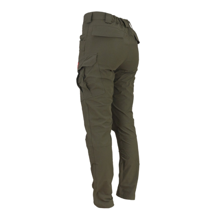 SPODNIE ROBOCZE URGENT 735 OUTDOOR ELASTYCZNE BOJÓWKI CARGO KHAKI