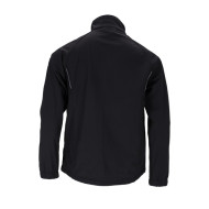 KURTKA ROBOCZA REIS LIGO SOFTSHELL Z ODBLASKOWYMI ELEMENTAMI CZARNA