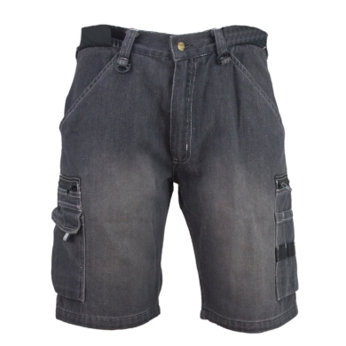 SZORTY ROBOCZE JEANSY URGENT 605 MONTERSKIE 295g/m2  SZARE