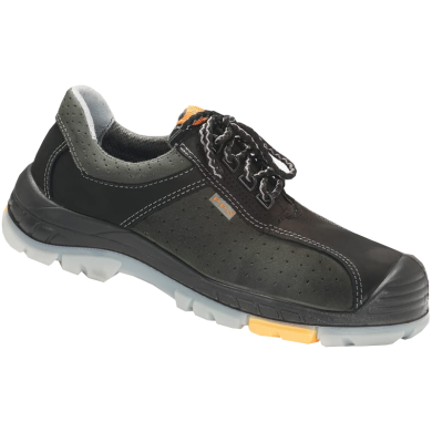 PÓŁBUTY ROBOCZE PPO COMPOSITE 704 S1 SRC Z WELURU NUBUKU CZARNE