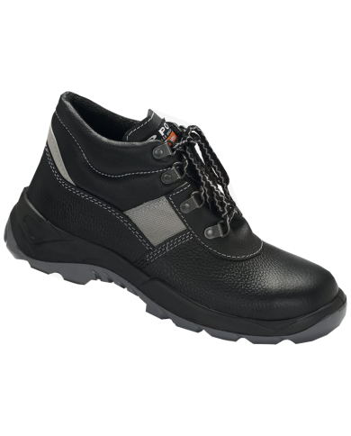 TRZEWIKI ROBOCZE PPO FOR SAFETY 305 O1 FO SRC BEZ PODNOSKA ZE SKÓRY NATURALNEJ CZARNE