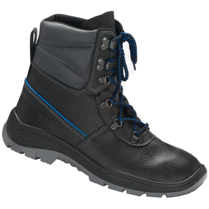 TRZEWIKI ROBOCZE PPO WINTER 0161 O1 CI FO SRC BEZ PODNOSKA ZE SKÓRY NATURALNEJ CZARNE