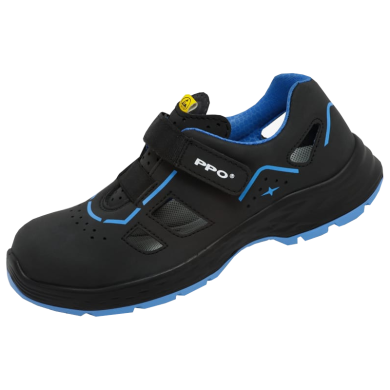 SANDAŁY ROBOCZE PPO SX2 S1 SRC ESD Z PODNOSKIEM Z WŁÓKNA SZKLANEGO I WKŁADKĄ ANTYPRZEBICIOWĄ