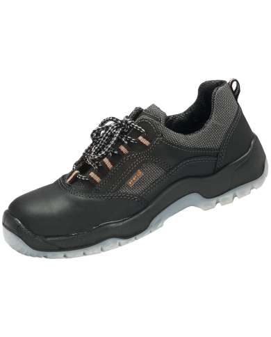 PÓŁBUTY ROBOCZE PPO PU/TPU SERIES 62 S2 SRC ZE SKÓRY LICOWEJ BYDLĘCEJ CZARNE