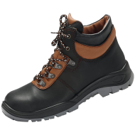 TRZEWIKI ROBOCZE PPO PARABOILC 331 S2 SRC ZE SKÓRY LICOWEJ BYDLĘCEJ CZARNO-BRĄZOWE