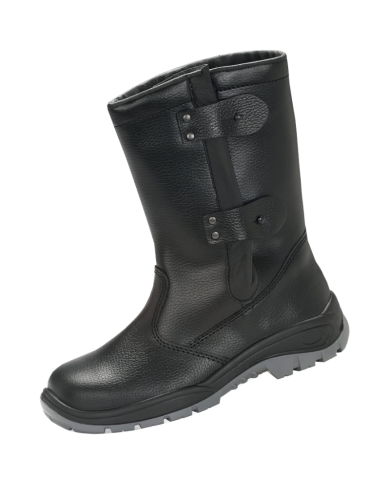 TRZEWIKI ROBOCZE PPO WINTER 1413 S1 C1 SRC ZE SKÓRY NATURALNEJ CZARNE