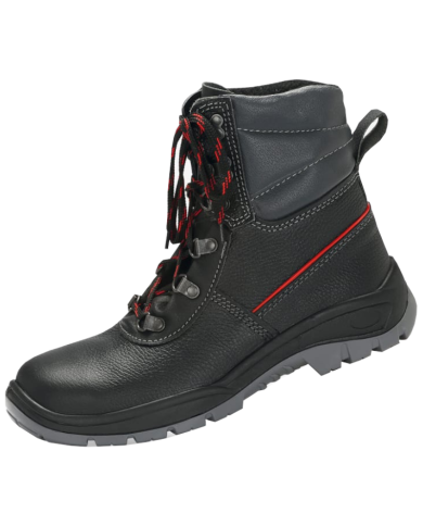 TRZEWIKI ROBOCZE PPO WINTER 0154 S3 CI SRC ZE SKÓRY LICOWEJ CZARNE