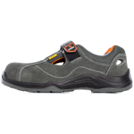 SANDAŁY ROBOCZE PROCERA LUPO S1 ESD SRC SZARE Z WELURU BEZPIECZNE ANTYSTATYCZNE WYGODNE ROZMIARY 36-47