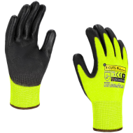 RĘKAWICE ROBOCZE PROCERA X-CUT5 YELLOW ANTYPRZECIĘCIOWE POWLEKANE PU ŻÓŁTE