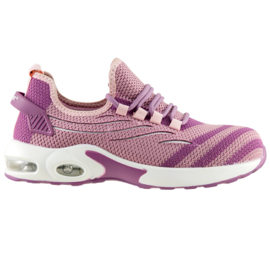 PÓŁBUTY ROBOCZE URGENT 250 S1, KOMPOZYTOWY PODNOSEK, DAMSKIE RÓŻOWO-BIAŁE