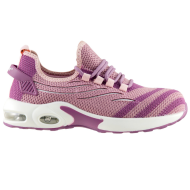 PÓŁBUTY ROBOCZE URGENT 250 S1, KOMPOZYTOWY PODNOSEK, DAMSKIE RÓŻOWO-BIAŁE