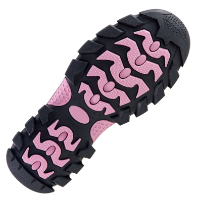 PÓŁBUTY ROBOCZE URGENT 249 S1, DAMSKIE, KOMPOZYTOWY PODNOSEK CZARNO-RÓŻOWE