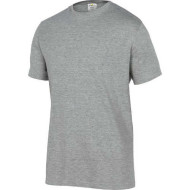 T-SHIRT DELTA PLUS NAPOLI 100% BAWEŁNA SZARY KOMFORTOWY DO PRACY CODZIENNEJ