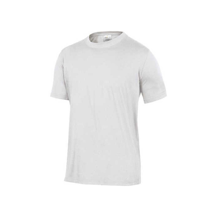KOSZULKA T-SHIRT DELTA PLUS NAPOLI 100% BAWEŁNA BIAŁA KOMFORTOWA DO PRACY