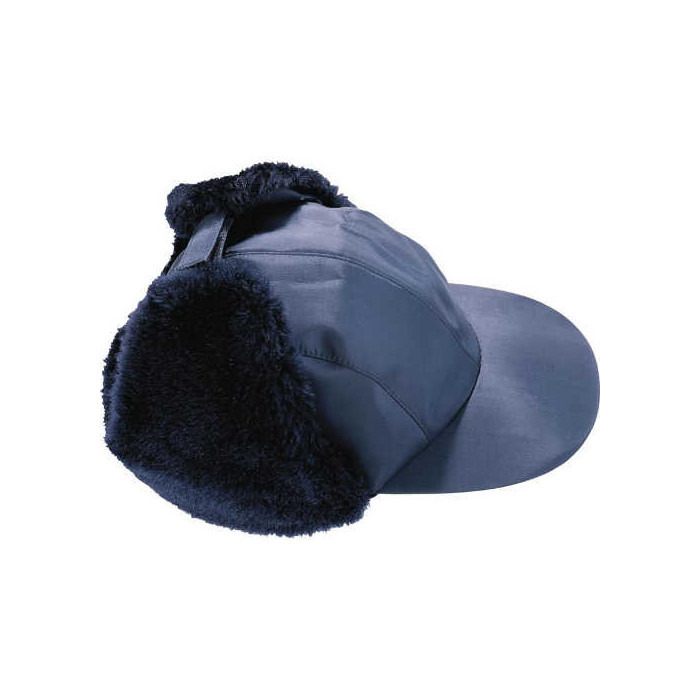 CZAPKA ZIMOWA OCIEPLANA GRANATOWA DELTA PLUS