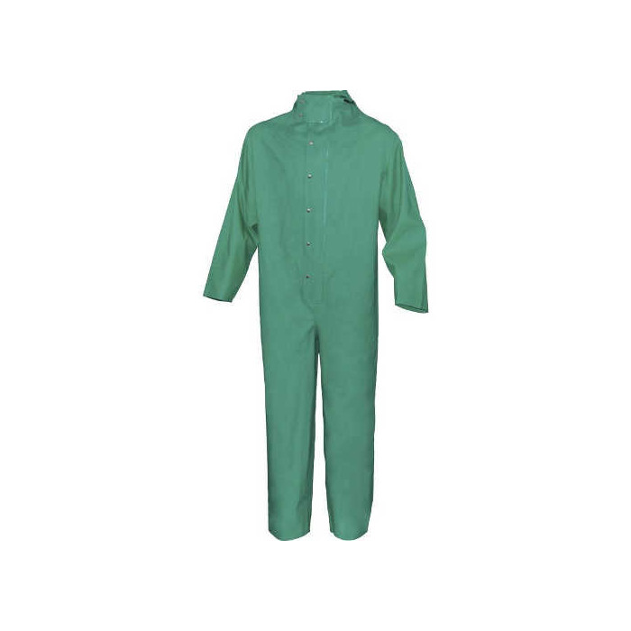 KOMBINEZON OCHRONNY CO600 PVC KWASOODPORNY CHEMICZNY ZIELONY