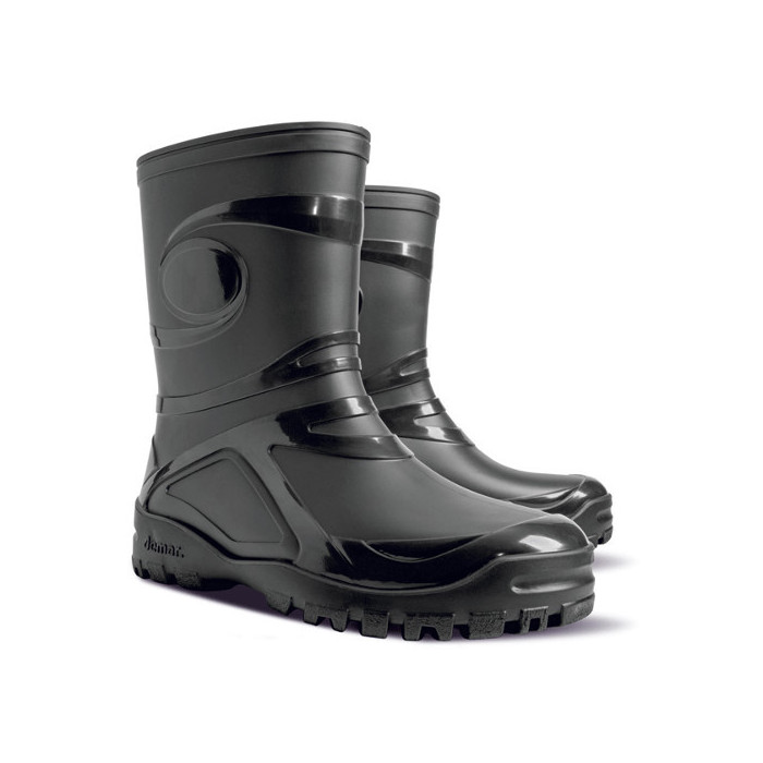 KALOSZE ROBOCZE DEMAR YOUNG 2 0462 BLACK OB PVC, DAMSKIE, MŁODZIEŻOWE, CZARNE