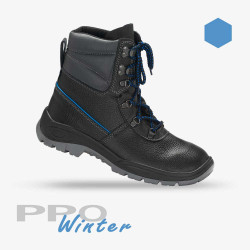 TRZEWIKI ROBOCZE PPO WINTER 0161 O1 CI FO SRC BEZ PODNOSKA ZE SKÓRY NATURALNEJ CZARNE