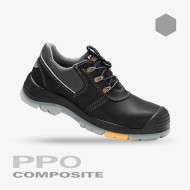 PÓŁBUTY ROBOCZE PPO COMPOSITE 706 S3 SRC ZE SKÓRY LICOWEJ CZARNE