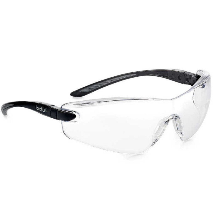 OKULARY OCHRONNE BOLLE SAFETY COBRA CONTRAST PRZEZROCZYSTE POLIWĘGLAN ANTYFOG ANTYRYSUNEK