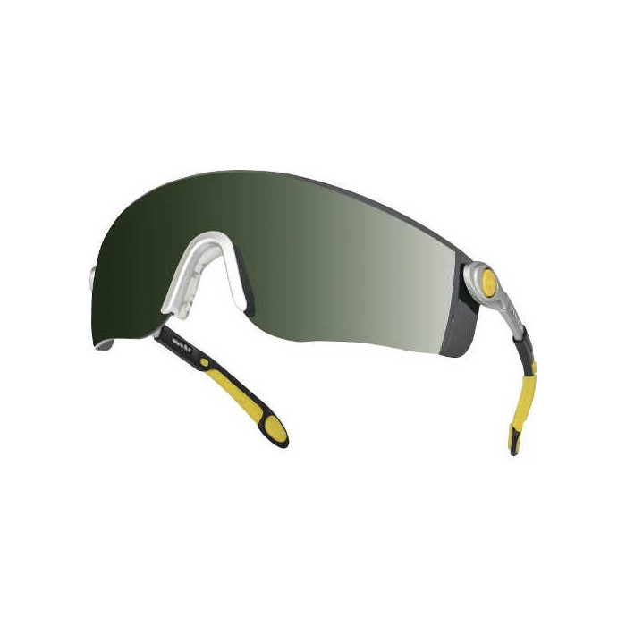 OKULARY OCHRONNE DELTA PLUS LIPA2 POLIWĘGLAN REGULOWANE OSŁONY SKRONI UV400