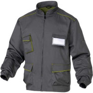 BLUZA ROBOCZA DELTA PLUS POLIESTER BAWEŁNA SZARY ZIELONY EN340