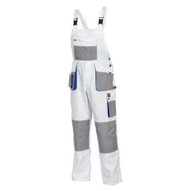 SPODNIE ROBOCZE PROCERA PROMAN 260 OGRODNICZKI BIAŁE