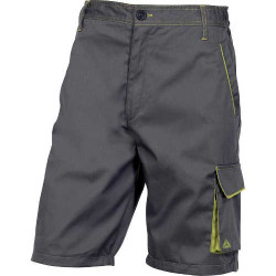 BERMUDY ROBOCZE PANOSTYLE POLIESTER BAWEŁNA SZARY ZIELONY 5 KIESZENI ROZMIARY S M L XL XXL XXXL M6BER
