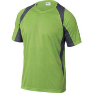 T-SHIRT ROBOCZY PANOSTYLE 100% POLIESTER DWUKOLOROWY KRÓTKI RĘKAW ROZMIARY M L XL XXL XXXL BALI
