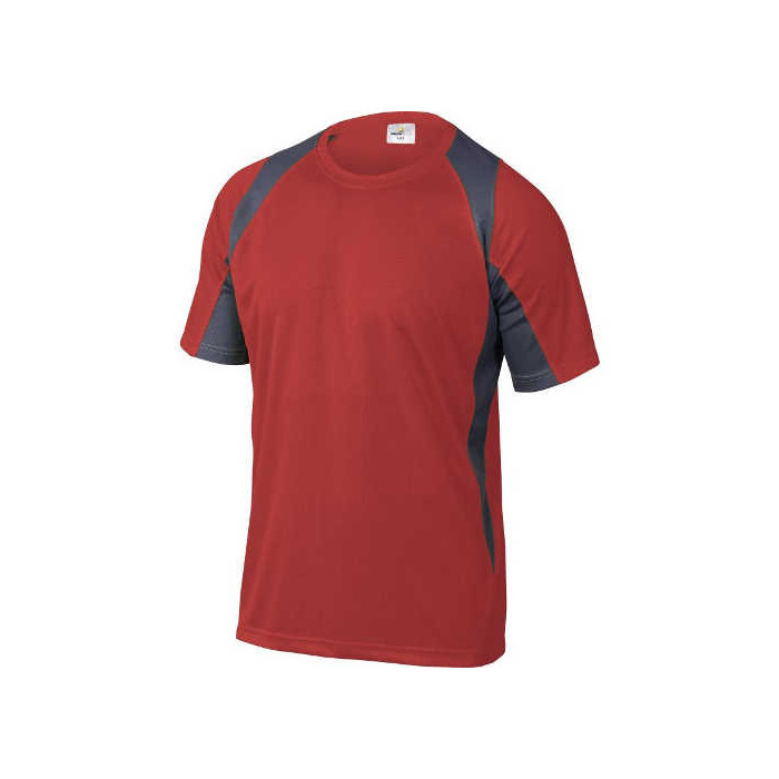 T-SHIRT ROBOCZY PANOSTYLE 100% POLIESTER DWUKOLOROWY KRÓTKI RĘKAW ROZMIARY M L XL XXL XXXL BALI