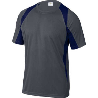 T-SHIRT ROBOCZY PANOSTYLE 100% POLIESTER DWUKOLOROWY KRÓTKI RĘKAW ROZMIARY M L XL XXL XXXL BALI