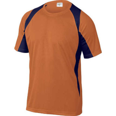 T-SHIRT ROBOCZY PANOSTYLE 100% POLIESTER DWUKOLOROWY KRÓTKI RĘKAW ROZMIARY M L XL XXL XXXL BALI