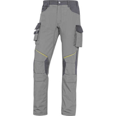 SPODNIE ROBOCZE DELTA PLUS MACH2 CORPORATE MCPA2 JASNOSZARY-CIEMNOSZARY 13 KIESZENI ROZMIARY S-3XL
