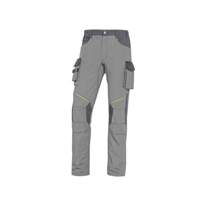 SPODNIE ROBOCZE DELTA PLUS MACH2 CORPORATE MCPA2 JASNOSZARY-CIEMNOSZARY 13 KIESZENI ROZMIARY S-3XL