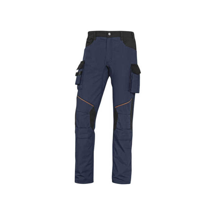 SPODNIE ROBOCZE DELTA PLUS MACH2 CORPORATE MCPA2 GRANATOWO-CZARNE 13 KIESZENI ROZMIARY S-3XL