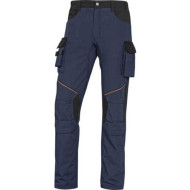 SPODNIE ROBOCZE DELTA PLUS MACH2 CORPORATE MCPA2 GRANATOWO-CZARNE 13 KIESZENI ROZMIARY S-3XL
