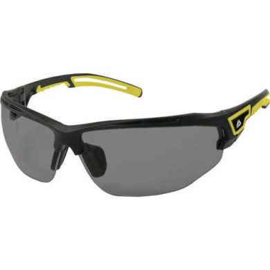 OKULARY OCHRONNE DELTA PLUS ASO2 SMOKE POLIWĘGLAN TPR PRZYDYMIONE
