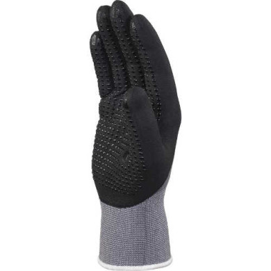 RĘKAWICE OCHRONNE VE729 DZIANE POLIAMID SPANDEX NITRYL/PU ŚCIEG 15