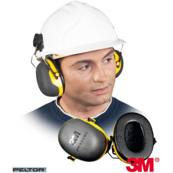 NAUSZNIKI OCHRONNE 3M™ PELTOR™ X2P3 NAHEŁMOWE SNR 30 dB EN352-3 BUDOWNICTWO