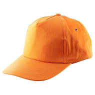 CZAPKA LETNIA POLSTAR BASEBALL Z DASZKIEM BAWEŁNIANA 180 g/m2 NIEBIESKA