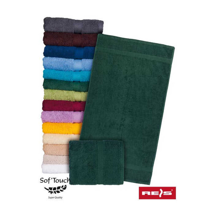 RĘCZNIK FROTTE REIS T-SOFT-50x90 500 g/m2 CIEMNOZIELONY